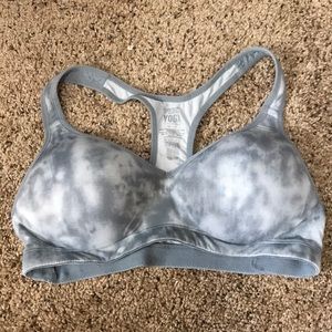 Grey Tie Dye Victoria’s Secret Sports Bra - Size M